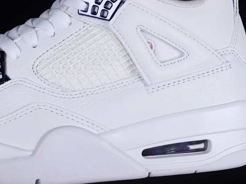 All categories Air Jordan Jordan series basketball shoes Air Jordan 4 OG version Air Jordan 4 "Court Purple" AJ4 Joe 4 white and purple full head layer CT8527-115